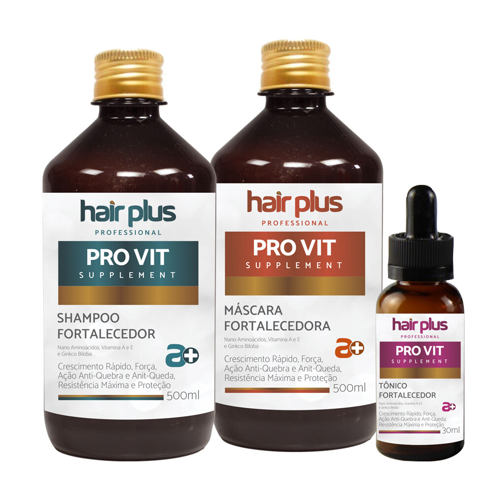 Imagem do produto Hair Plus Pro Vit Kit de Crescimento Capilar