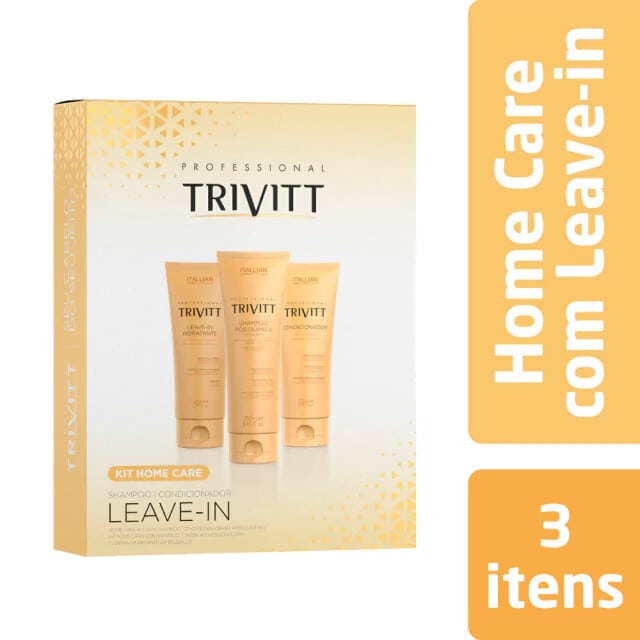 Imagem do produto Trivitt Kit Home Care com Leave-in Hidratante