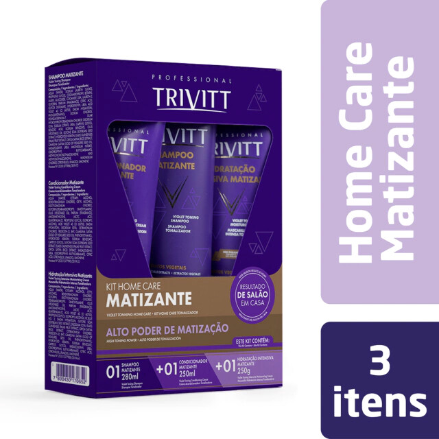 Imagem do produto Trivitt Matizante Kit Home Care com Hidratação