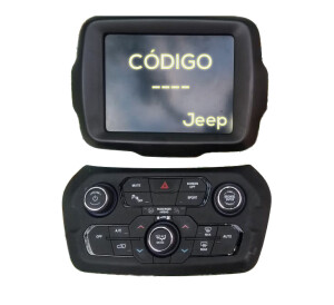 Foto1 - Código de desbloqueio para rádio e multimídia original Jeep