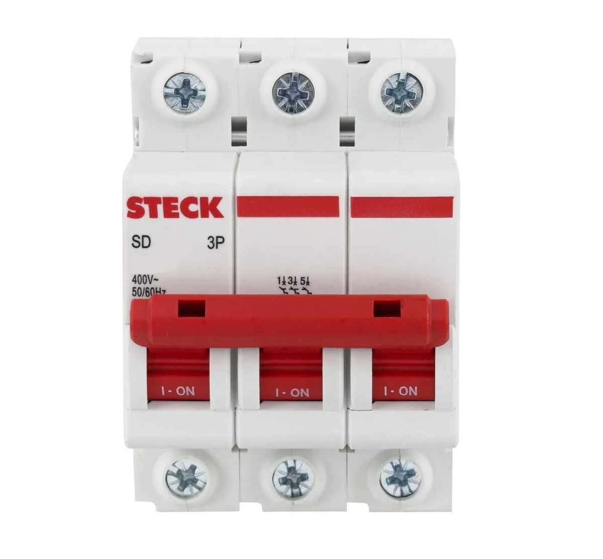 DISJUNTOR SERIE SD63 20A 3P CURVA C 3KA - DJ Led Eletrica Comércio
