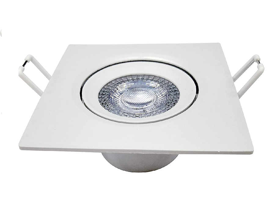 LÂMPADA LED SPOT SUPIMPA QUADRADA AM3000K 5W BIVOLT NH400 AVANT
