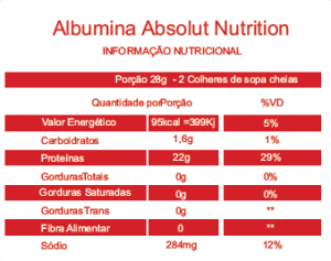 Foto3 - Albumina Goumert 500g - Absolut Nutrition