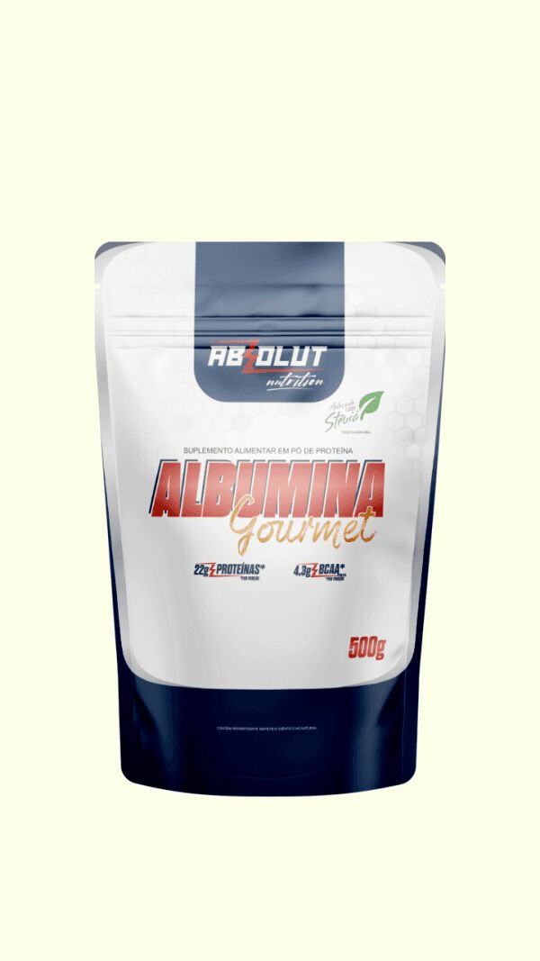 Foto 1 - Albumina Goumert 500g - Absolut Nutrition