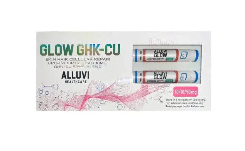 Foto 1 - Glow Blend 70mg (BPC-157-10mg, TB-500-10mg, GHK-Cu-50mg) -Alluvi Healthcare