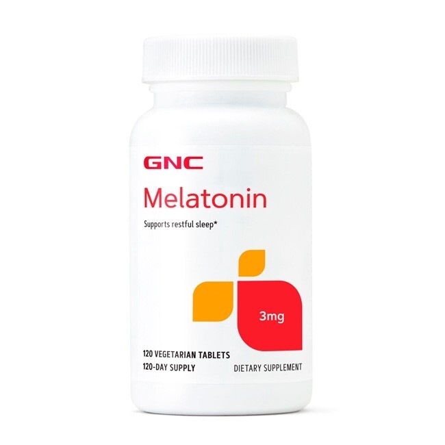 Foto 1 - Melatonina 3mg (120 tabletes) - GNC