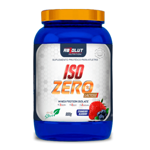 Foto 1 - Whey Iso Zero Lactose (900gr) - Absolut Nutrition