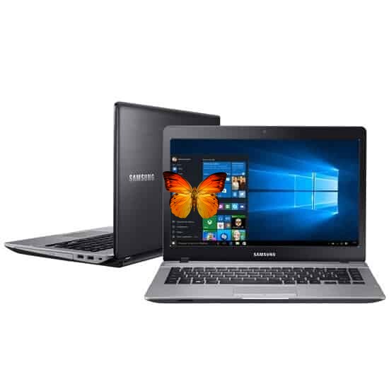 Foto 1 - Notebook Samsung Intel Dual Core 4GB 500GB Essentials E21 Tela 14"
