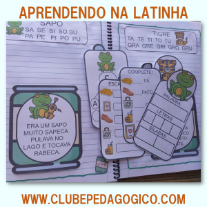 Foto4 - Coleção de atividades de alfabetização aprendendo na latinha