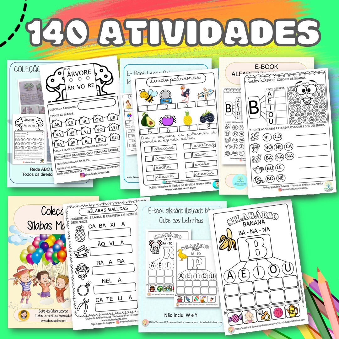 12 Jogos Alfabetização Matemática Português, PDF DIGITAL