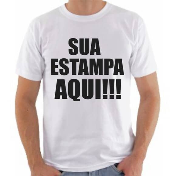 Foto 1 - Camiseta Personalizada Com sua arte estampa imagem promoção