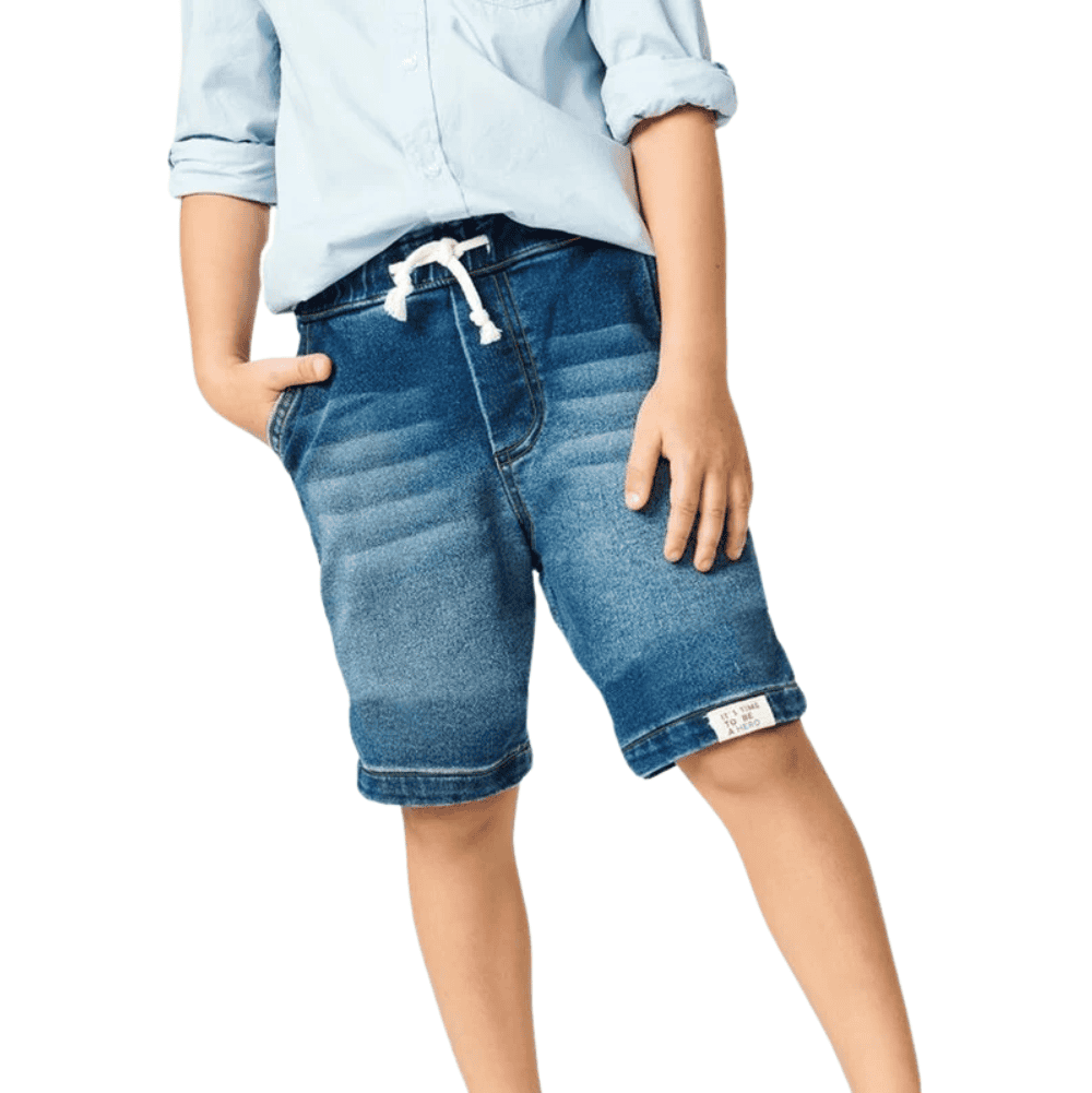 Foto 1 - BERMUDA JEANS INFANTIL MASCULINO TRICK NICK
