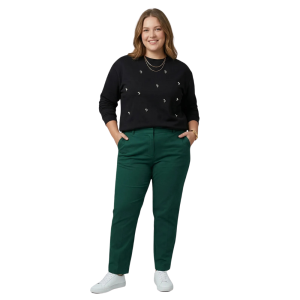Foto2 - BLUSÃO PLUS SIZE COM REBITE EM MOLETOM SECRET GLAM PRETO