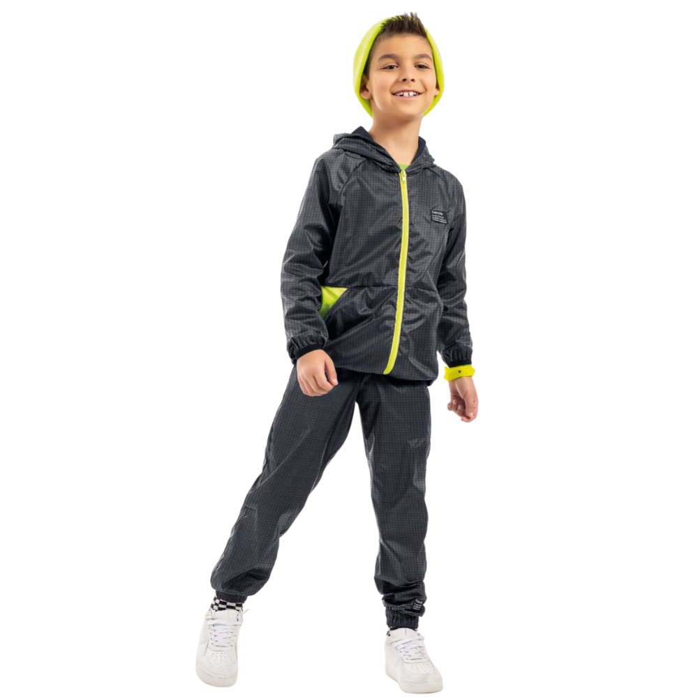 Foto 1 - CALÇA INFANTIL MASCULINO CORTA VENTO