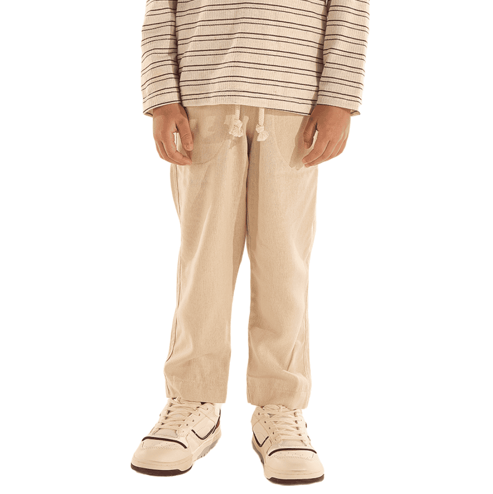 Foto 1 - CALÇA INFANTIL MASCULINO EM LINHO FBR
