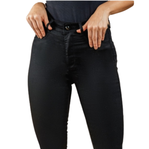 Foto3 - CALÇA JEANS FEMININO BOOT CUT LEVANTA BUMBUM OXIDENIM