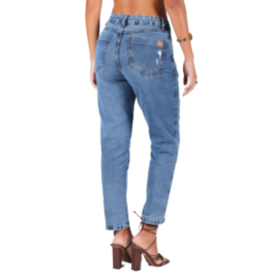 Foto2 - CALÇA JEANS FEMININO MOM ZAIT