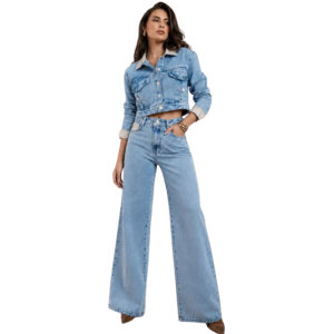 Foto2 - CALÇA JEANS FEMININO OXIDENIMO