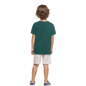 Foto3 - CAMISETA JUVENIL MASCULINA MEIA MALHATRICK NICK