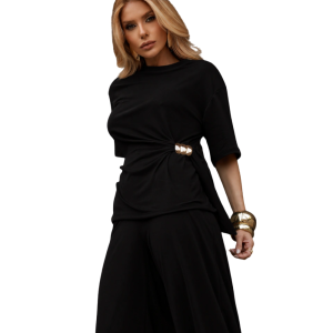 Foto2 - CONJUNTO FEMININO BLUSA COM CALÇA ALADIM