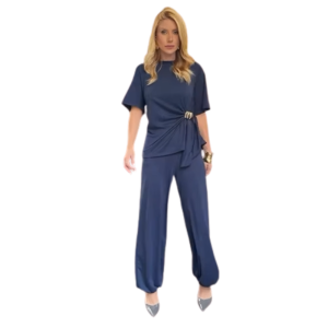 Foto1 - CONJUNTO FEMININO BLUSA COM CALÇA ALADIM