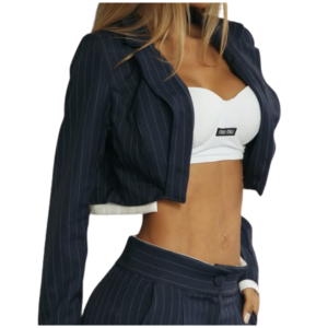 Foto3 - CONJUNTO FEMININO CASACO COM CALÇA WID LEG