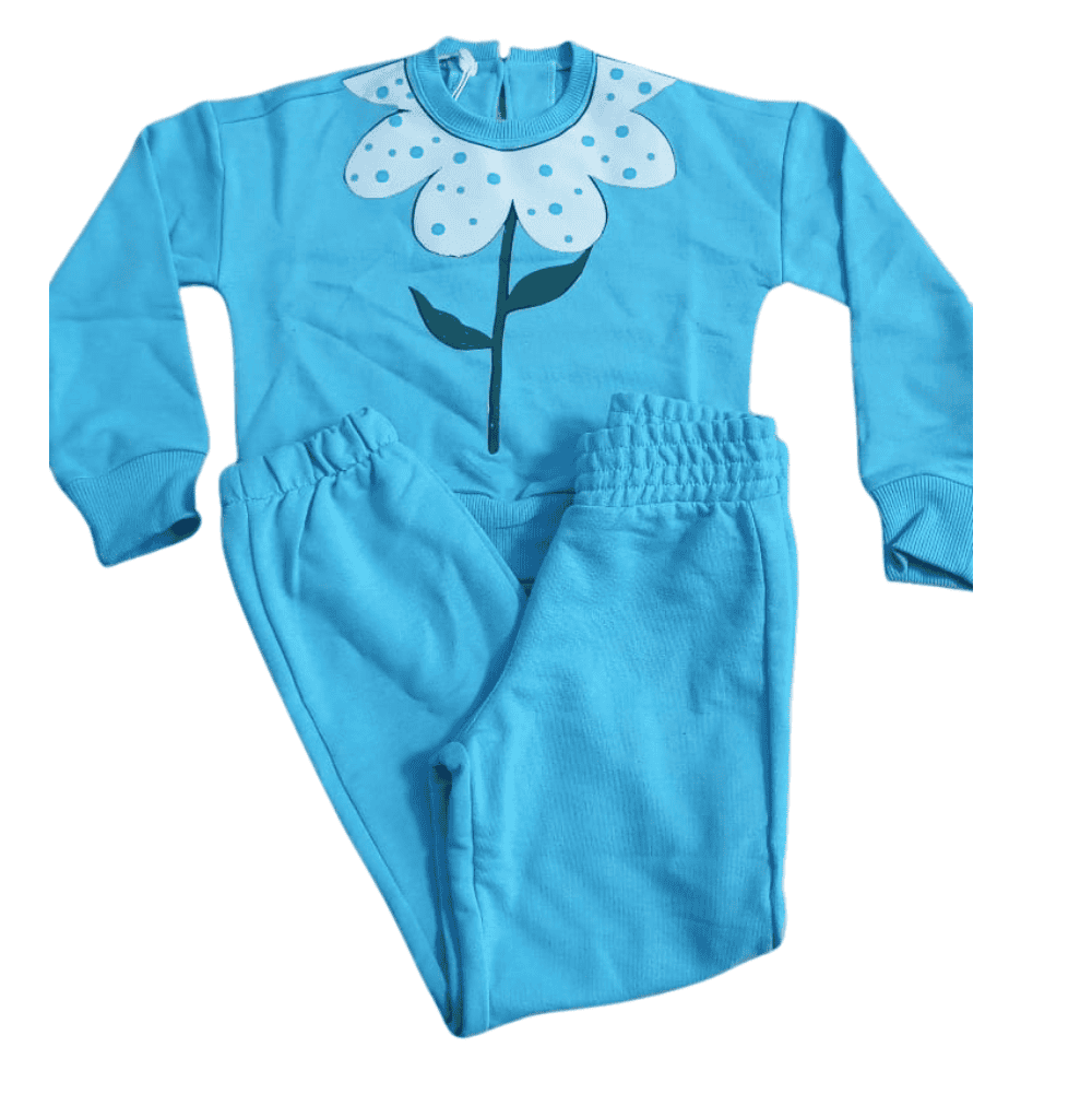 Foto 1 - CONJUNTO INFANTIL FEMININO CALÇA E BLUSÃO MYLU