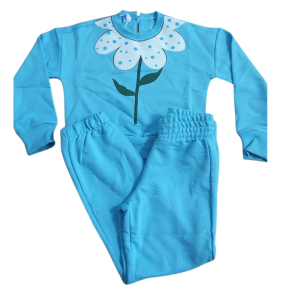 Foto1 - CONJUNTO INFANTIL FEMININO CALÇA E BLUSÃO MYLU