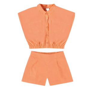 Foto2 - CONJUNTO INFANTIL FEMININO CAMISA EM TRICOLINE MALWEE KIDS
