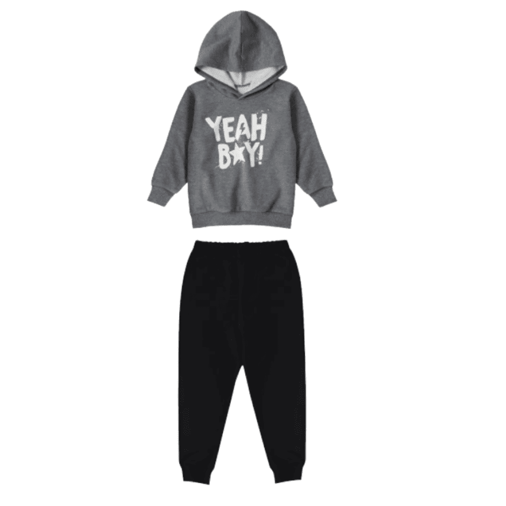 Foto 1 - CONJUNTO YEAH BOY! MOLETOM MENINO MALWEE KIDS