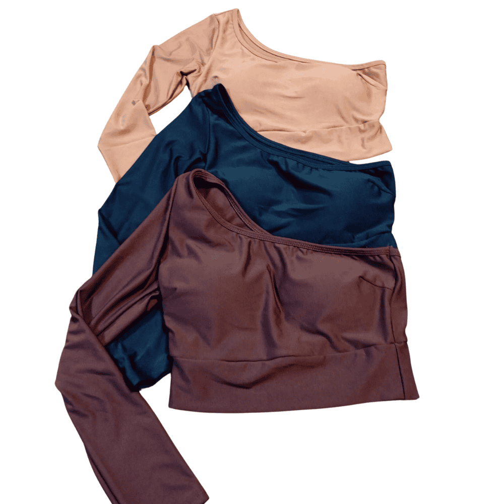 レディースSHOP~MANEMANE~ CROPPED FEMININO NULA MANGA EM SUPLEX - Cobuccio & Almeida Modas