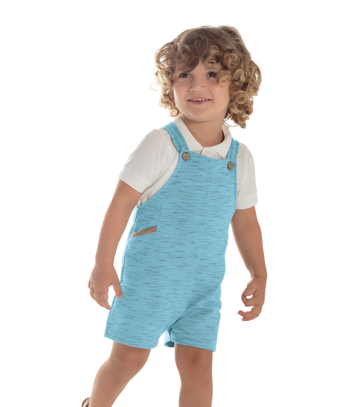 Foto 1 - JARDINEIRA INFANTIL MASCULINA TRICK NICK