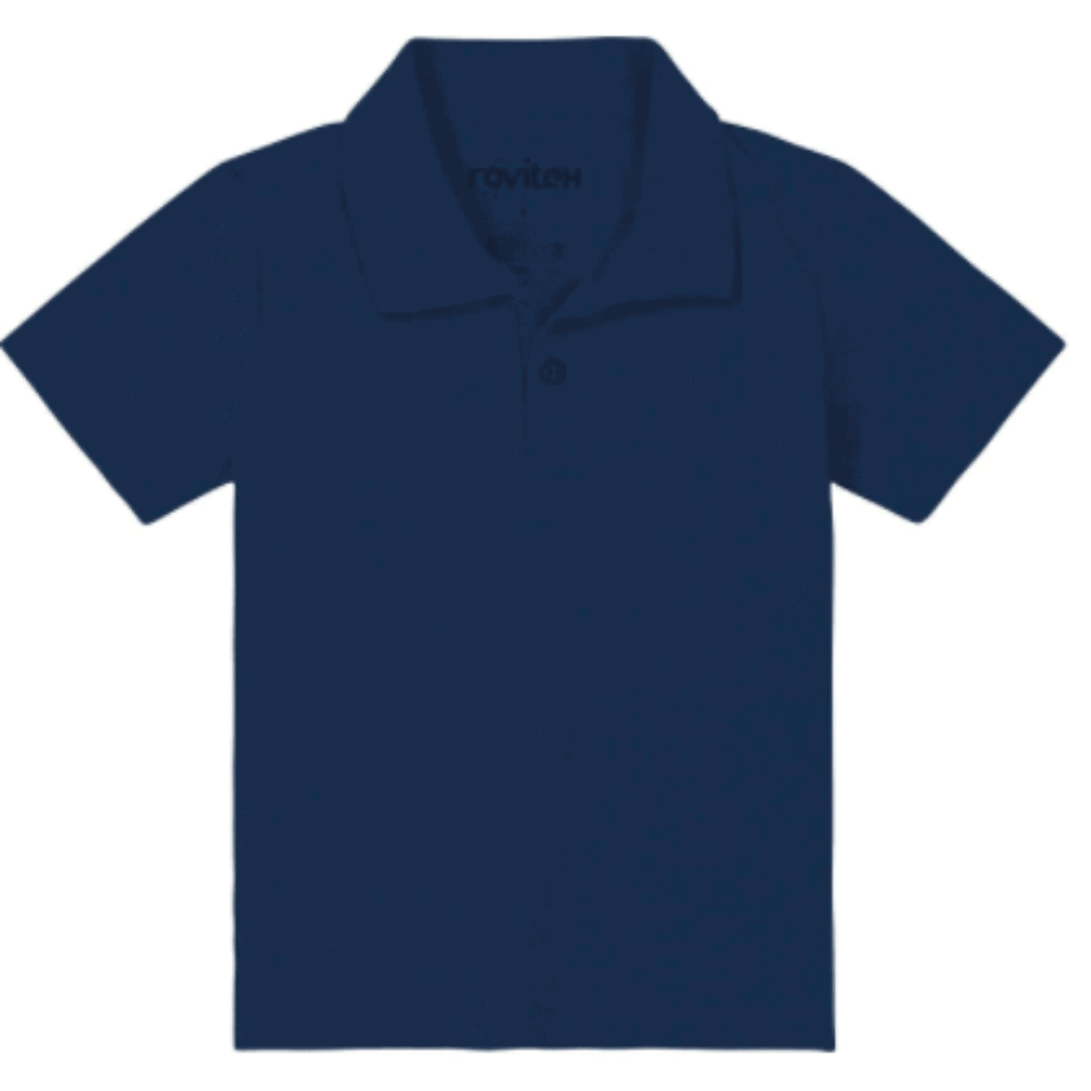 Foto 1 - POLO BÁSICA INFANTIL MASCULINA ROVITEX