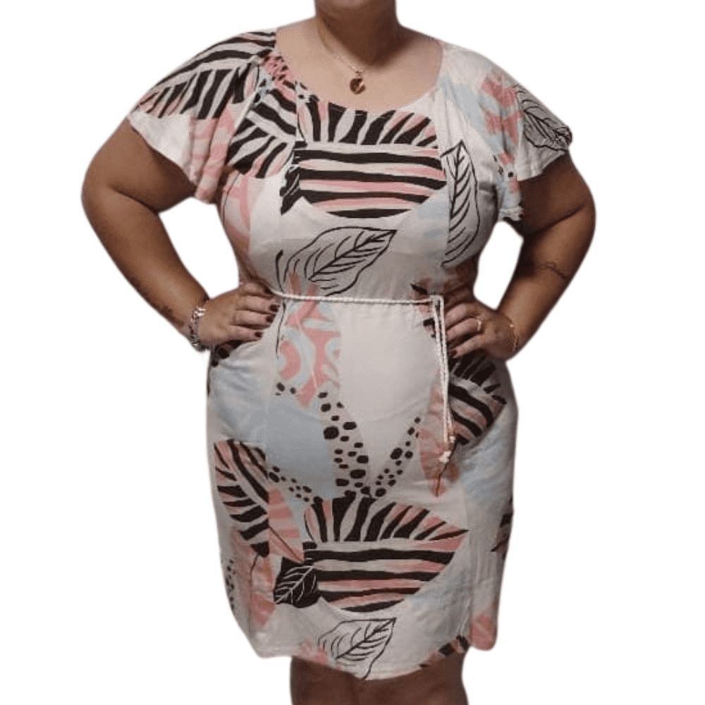 Foto 1 - VESTIDO ESTAMPADO PLUS SIZE