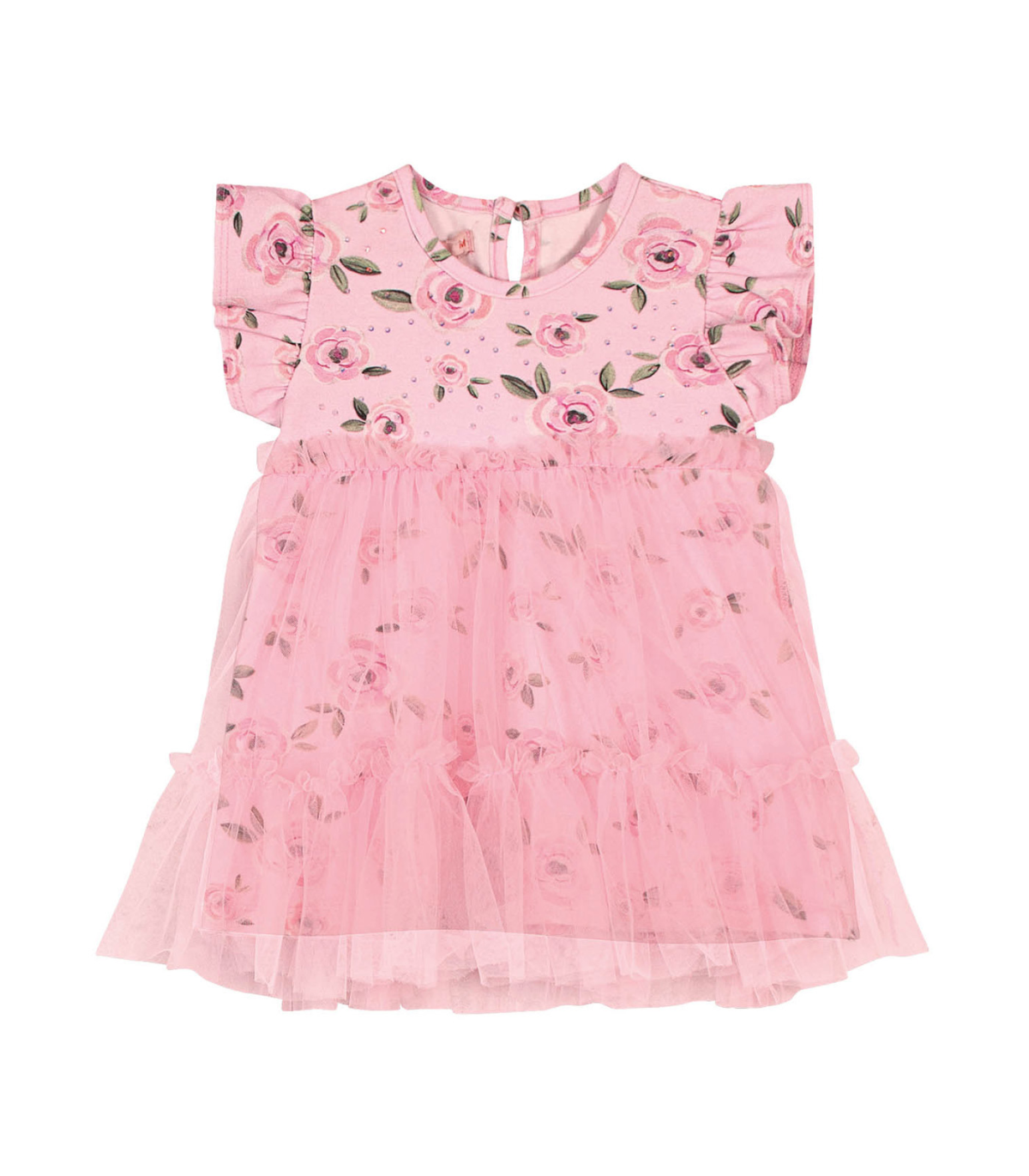 Foto 1 - VESTIDO INFANTIL FLORIDO TRICK NICK
