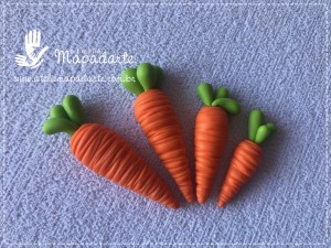 Foto3 - Cód 785 Molde de silicone de cenouras em 04 tamanhos