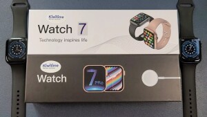 Foto2 - Relógio smartwatch LANÇAMENTO* IWO W27 PRO SÉRIE 7 45MM COM NFC