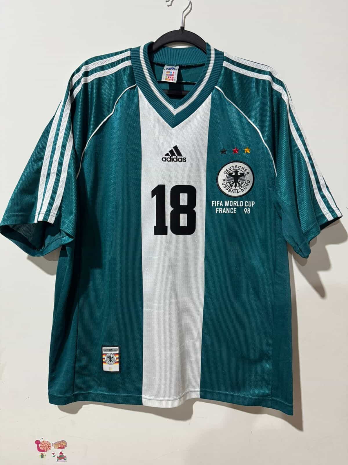 Imagem do produto CAMISA ALEMANHA COPA DO MUNDO 1998 KLINSMANN 18