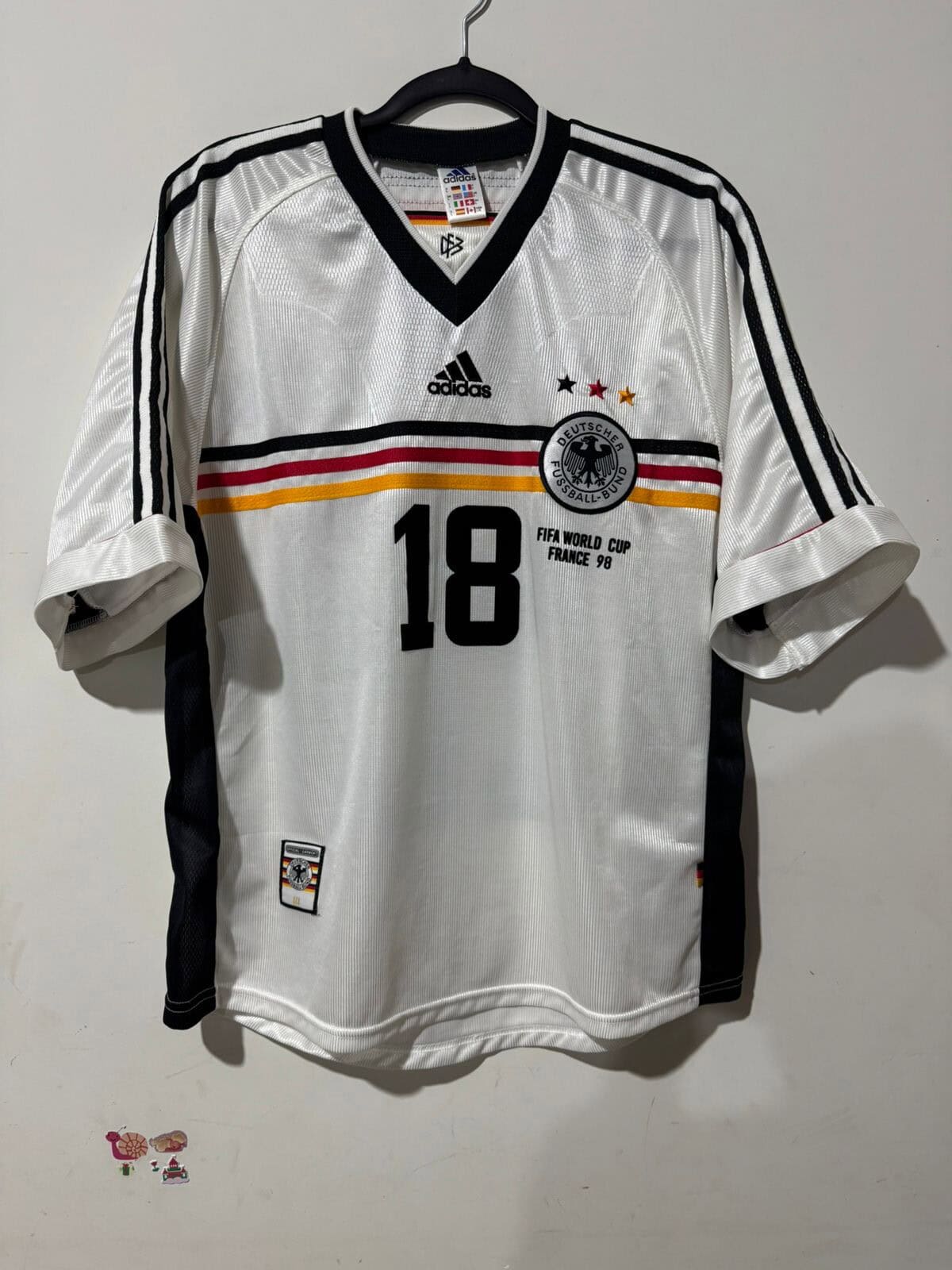 Imagem do produto CAMISA ALEMANHA COPA DO MUNDO 1998 KLINSMANN 18