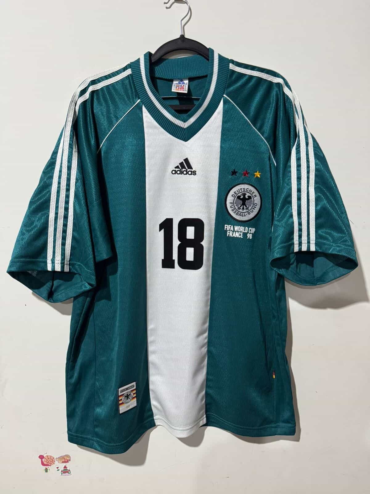 Imagem do produto CAMISA ALEMANHA COPA DO MUNDO 1998 KLINSMANN 18