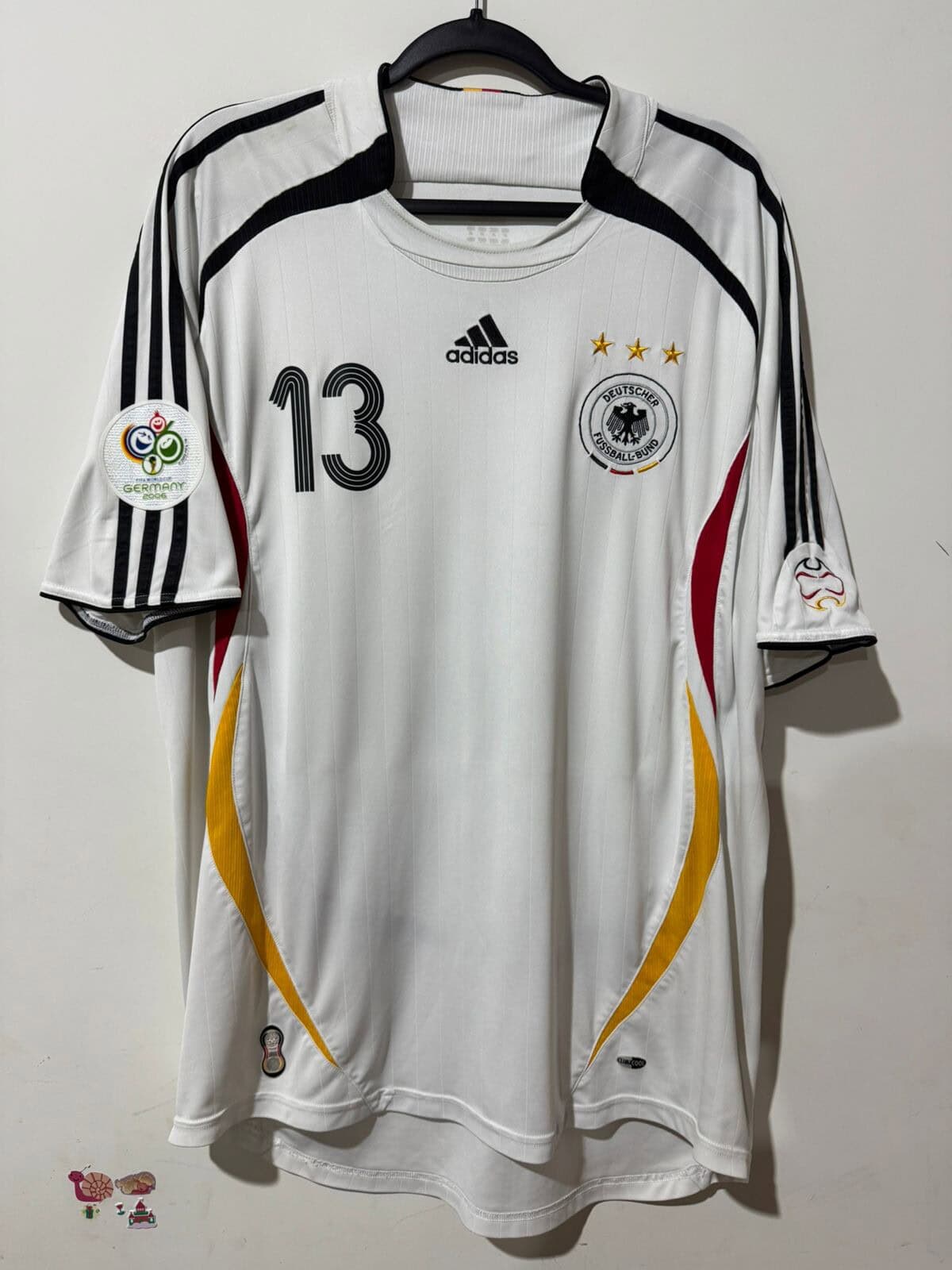 Imagem do produto CAMISA ALEMANHA COPA DO MUNDO 2006 BALLACK 13