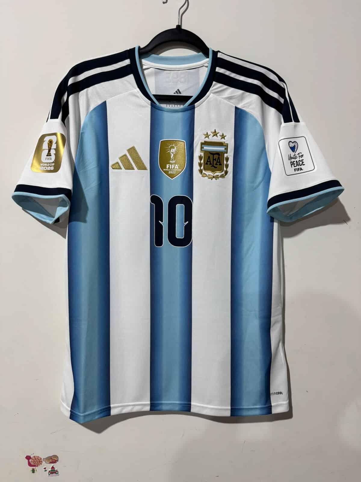 Imagem do produto CAMISA ARGENTINA COPA DO MUNDO 2026 MESSI 10