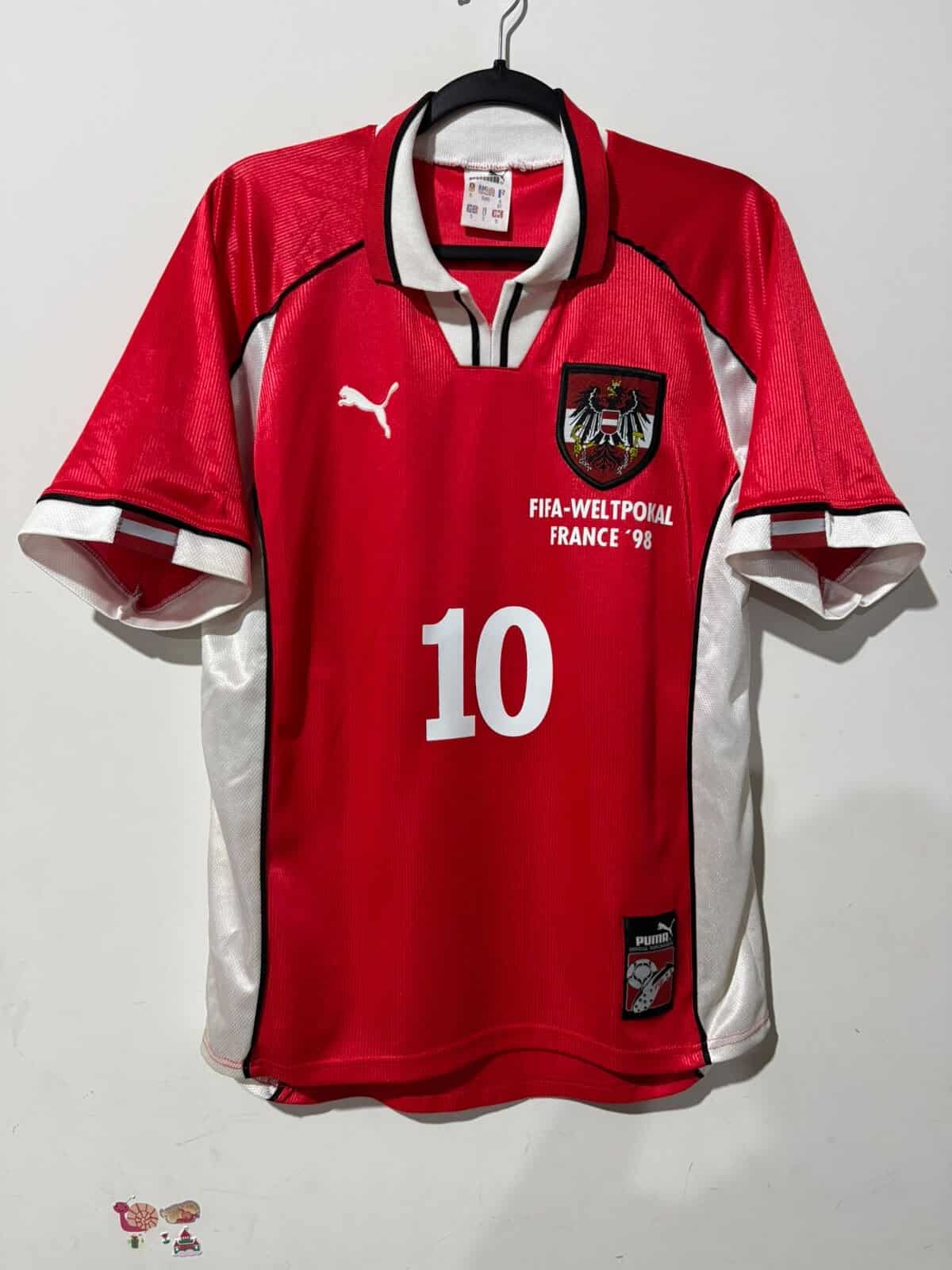 Imagem do produto CAMISA AUSTRIA COPA DO MUNDO 1998 HERZOG 10
