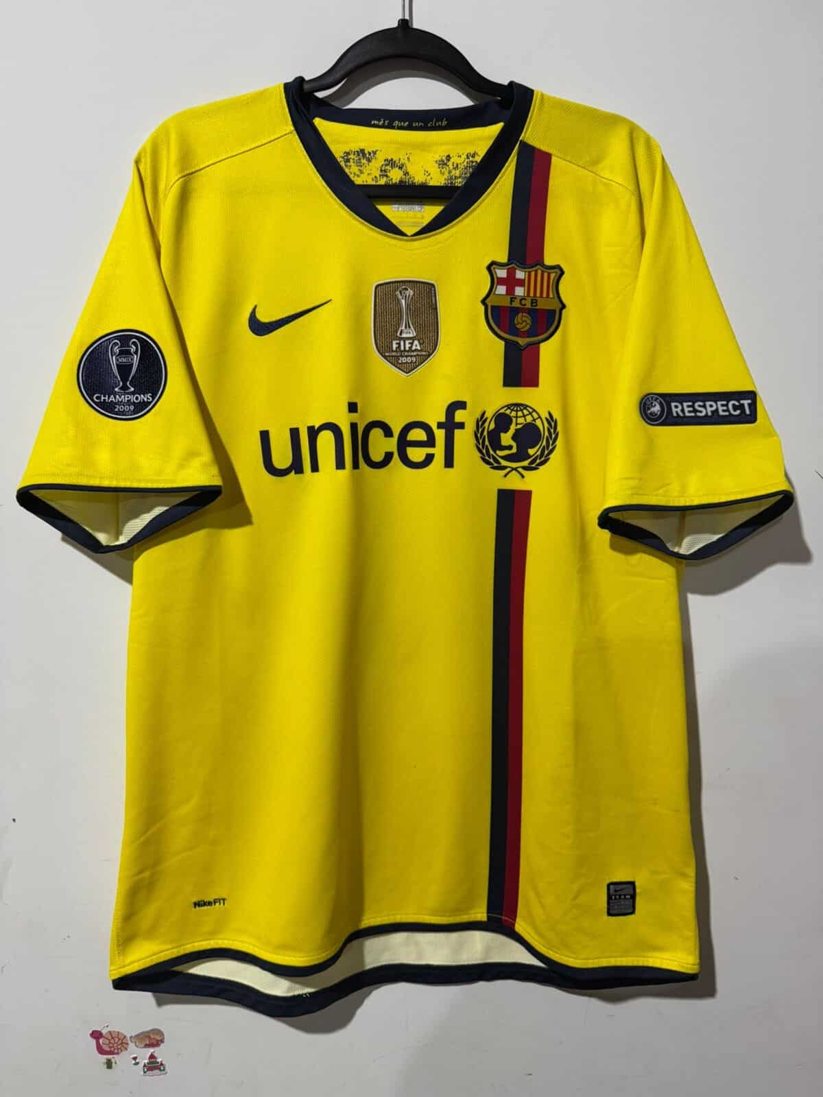 Imagem do produto CAMISA BARCELONA 2009-10 CHAMPIONS LEAGUE IBRAHIMOVIC 9