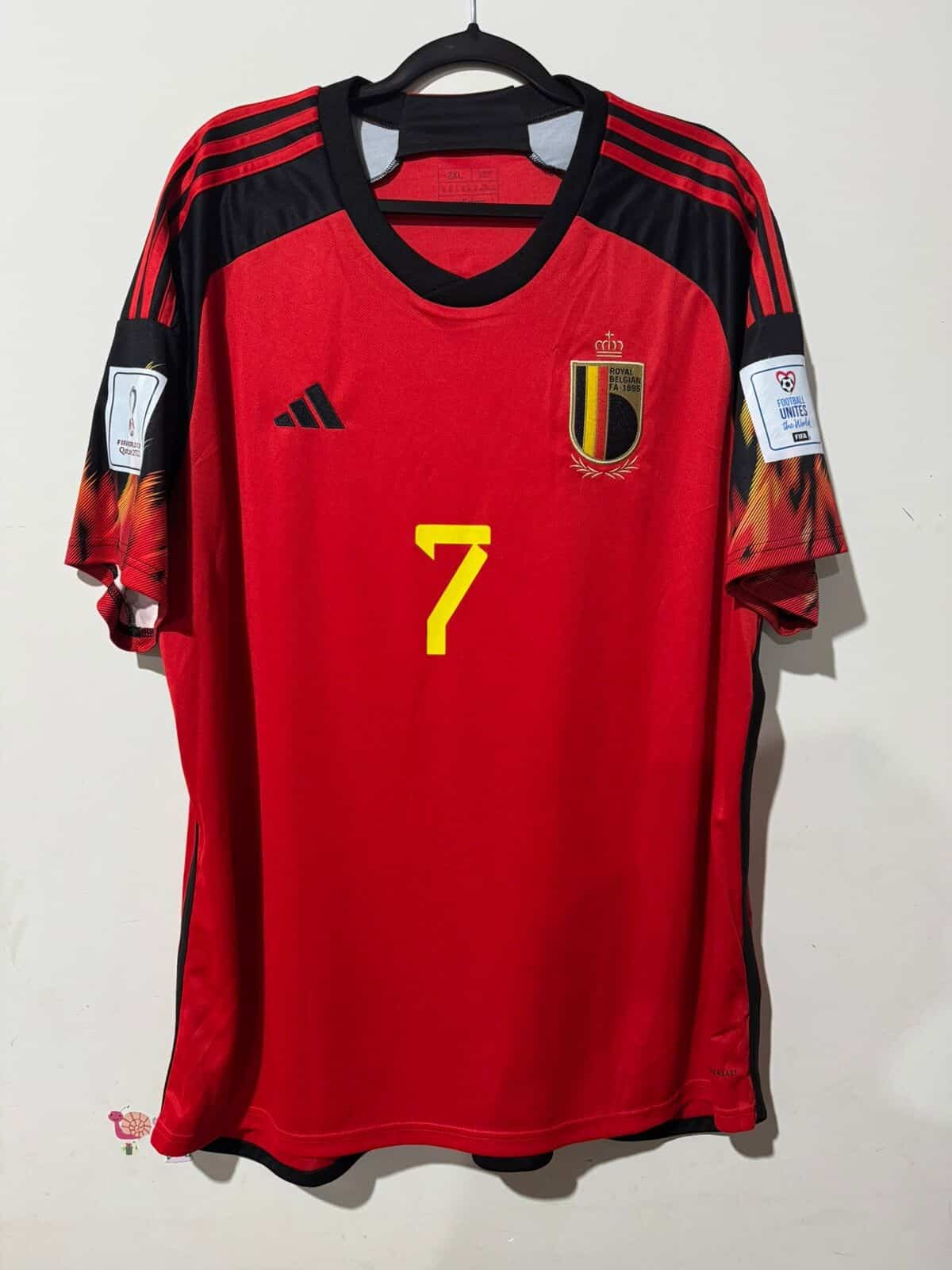 Imagem do produto CAMISA BELGICA COPA DO MUNDO 2022 DE BRUYNE 7