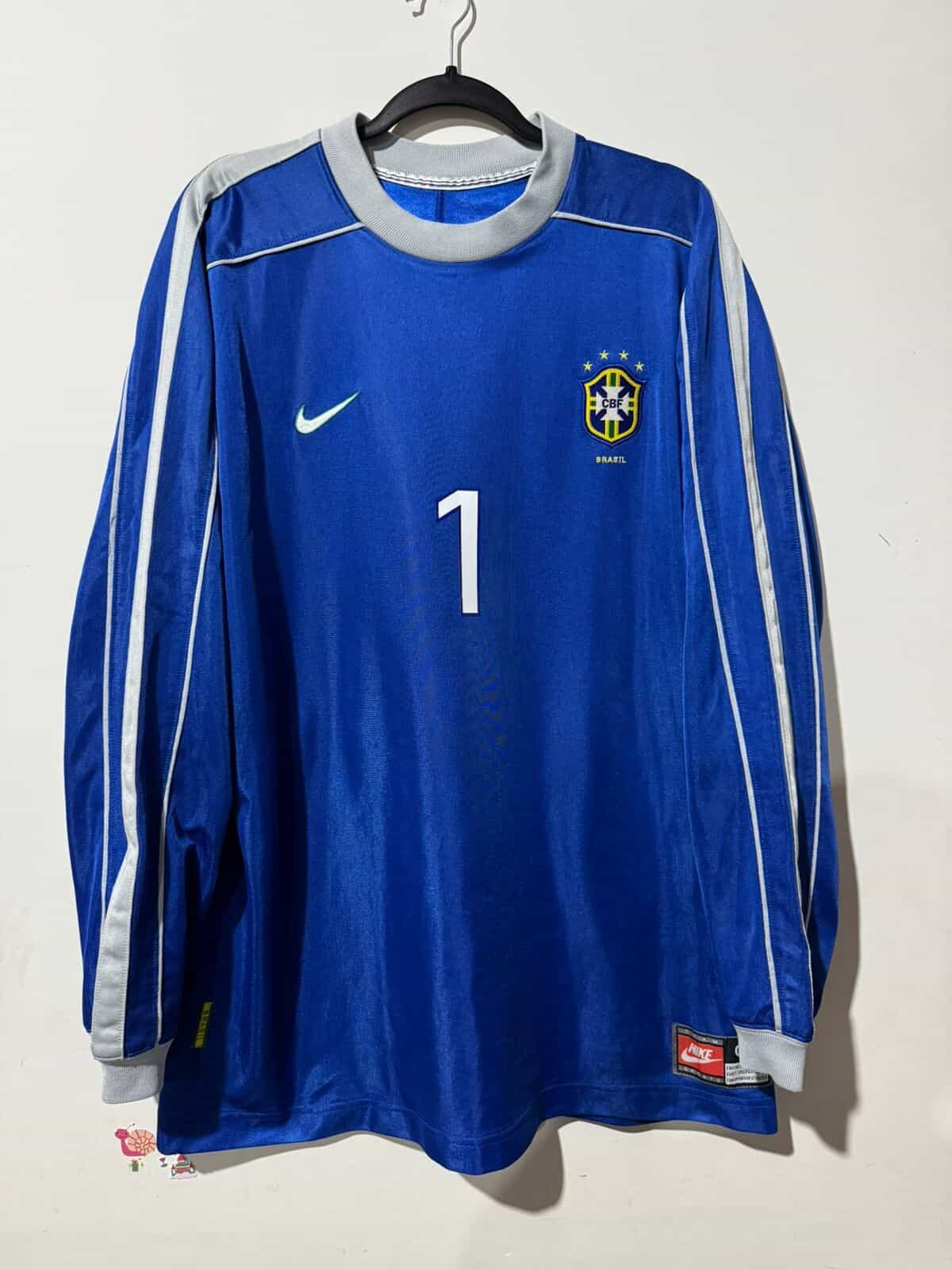 Imagem do produto CAMISA BRASIL 1998-99 GOLEIRO DIDA 1 MANGA LONGA