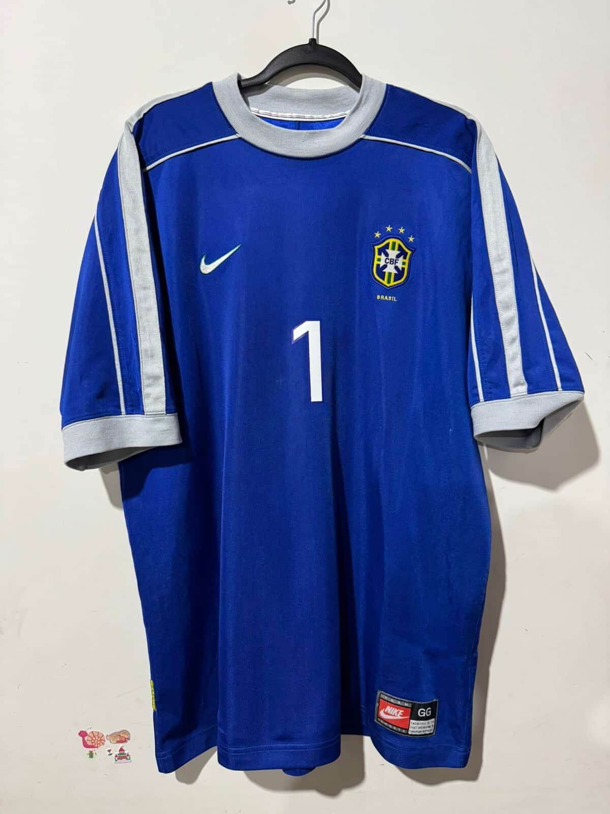 Imagem do produto CAMISA BRASIL 1998-99 GOLEIRO DIDA 1