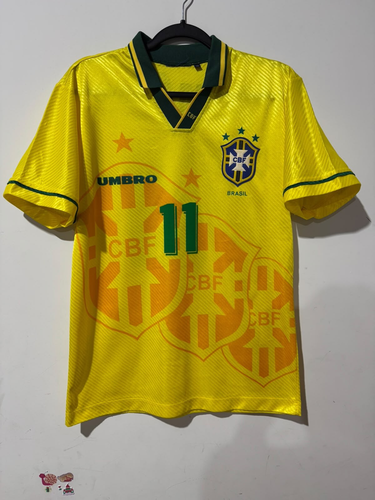 Imagem do produto CAMISA BRASIL COPA DO MUNDO 1994 ROMARIO 11