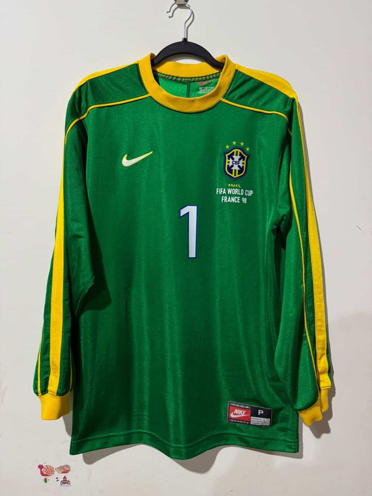 Imagem do produto CAMISA BRASIL COPA DO MUNDO 1998 TAFFAREL 1