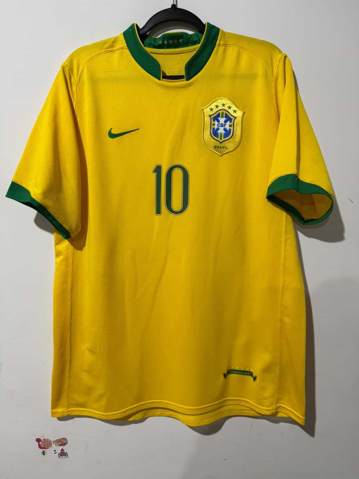 Imagem do produto CAMISA BRASIL COPA DO MUNDO 2006 RONALDINHO 10